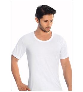 PENYE BİSİKLET YAKA (Beyaz)