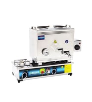 Mizan 40 Lık Doğalgazlı + Elektrikli 30 Litre 2 Demlikli Çay Kazanı
