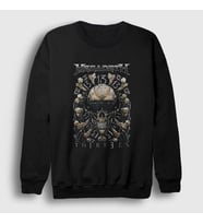 Presmono Unisex Siyah Thirteen Megadeth Sweatshirt 66113tt