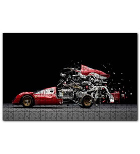 Cakapuzzle Makine Mühendisliği Tasarımı Görseli  Puzzle Yapboz MDF (Ahşap) (120 Parça)