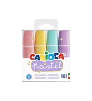CARIOCA 43167 4'LÜ PASTEL RENK FOSFORLU KALEM
