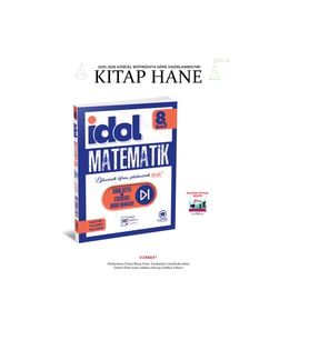 Çanta Yayınları 2025-2026 8. Sınıf İdol Matematik Konu Özetli Etkinlikli Soru Bankası Eğlenerek Öğren Ve Güçlen (Çok Renkli)