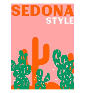 Sedona Style Tablo Ahşap Poster Dekoratif