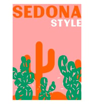 Sedona Style Tablo Ahşap Poster Dekoratif