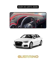AUDİ A3 (2013-2020)TORPİDO KORUMA HALISI SİYAH KENAR