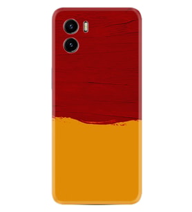 Vivo Y15S Y32 Y33S Y51 Y53S Kılıf Desemli Silikon Sarı Kırmızı Boya 1708