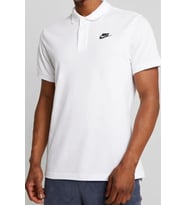 Nike Clup Ss Polo Pique Erkek Beyaz Polo Yaka Tişört ( BİR BEDEN KÜÇÜK ALINIZ )