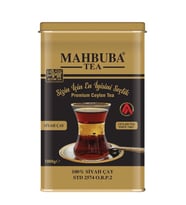 Mahbuba STD 2574 Premium İthal Seylan Sri Lanka Ceylon Kaçak Siyah Yaprak Çayı 1kg Teneke