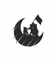 Çanakkale Zaferi Oto Sticker, Araba Sticker 20x20 cm Siyah (Beyaz)