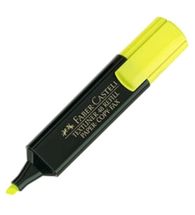 Faber Castell Fosforlu Kalem Sarı - 3 adet