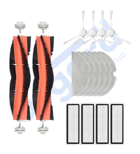 Xiaomi 1C,2C,Mop 2 Uyumlu 2 Ana Fırça 4 Yan Fırça 4 Filtre 6 Mop PKT-iasgf0000010