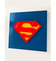 Mony Tasarım Superman Süper Kahraman Ahşap Mdf Tablo