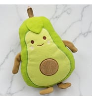 Sevimli Avakado Peluş 30cm (Premium,Hediye Kutusunda,Not Yazılabilir) (Yeşil)