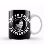 Simone de Beauvoir Time To Smash The Patriarchy Kupa Bardak Porselen