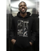 Özel Tasarım Starboy The Weeknd Baskılı Unisex Oversize Rapper Şarkıcı Hoodie