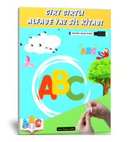 Cırt Cırtlı Alfabe YAZ-SİL Kitabı