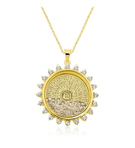 Gümüş Gold Esmaül Hüsna Bayan Kolye