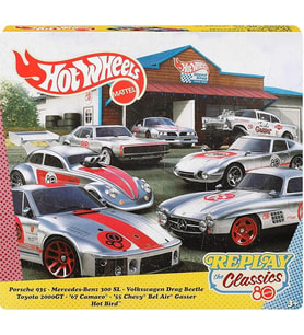 Hot Wheels JHF01 Silver Series Replay The Classics Mattel 80 Years