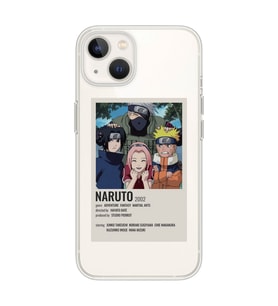 Iphone 14 Uyumlu Naruto Anime Desenli Şeffaf Telefon Kılıfı