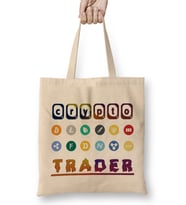 Crypto Trader Bitcoin & Cryptocurrency Blockchain Bez Çanta Uzun Saplı