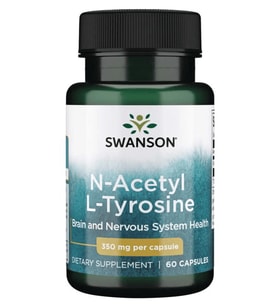 Swanson N-Acetyl L-Tyrosine 350mg 60 Capsul.Abd Menşei.37.