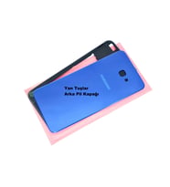 Tkgz Samsung Galaxy J4 Plus Kasa Arka Pil Batarya Kapağı MAVİ