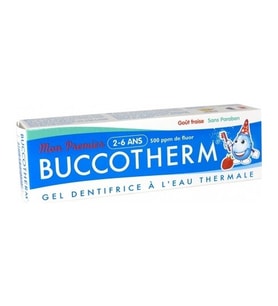 Buccotherm Çocuk Diş Macunu 2-6 Yaş Çilek Aromalı 50 Ml