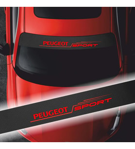Peugeot 607 İçin Uyumlu Aksesuar Oto Ön Cam Sticker
