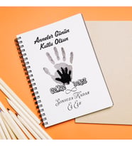 Anneler Günü Tasarımlı Defter Kişiye Özel