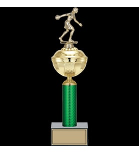 ODAK KUPA - Figürlü Kupalar - Bowling Kadın Figürlü Kupalar FG-049 A - 41 cm