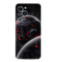 Reeder S23 Max Pro Kılıf Resimli Desenli Silikon Platinium Series Dark World 1867