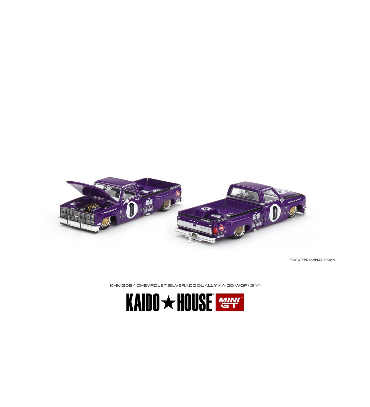 Mini GT Kaido House Chevrolet Silverado Dually KAIDO V1 - 084