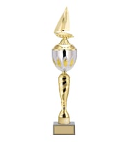 ODAK KUPA - Figürlü Kupalar - Yelken Figürlü Kupalar FG-085 B - 63 cm