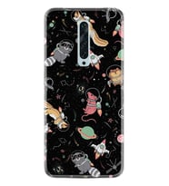 Oppo Reno 2Z 4 Lite 4 Pro 5 6 7 A31 Kılıf Desemli Silikon Planet Animals 1771