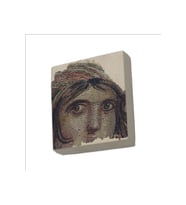 Çingene Kız Mozaiği (GAZİANTEP) Baskılı Taş Magnet 5x5