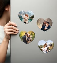 Kişiye Özel Ahşap Fotoğraflı UV Baskılı Magnet