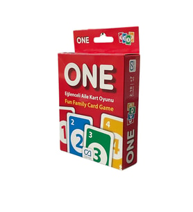 ONE 7+ Yaş Çocuklar için Süper Eğlenceli 2-10 Kişilik Aile Kart Oyunu