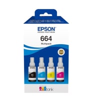 Epson 664 L3050 Kutulu Multipack Mürekkep Seti