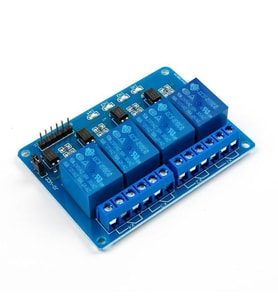 4 Yönlü Röle Optocoupler Gösterge Işıklı Output 5V