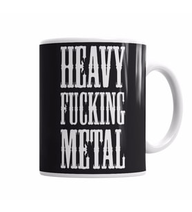 Heavy Metal Kupa Bardak Porselen