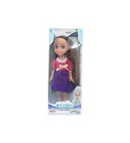 Karlar Ülkesi - Karlar Kraliçesi Bebek 25 cm - Esmer - 1 ADET