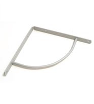 Raf Altı Metal 24cm - 2 Adet Parlak krom