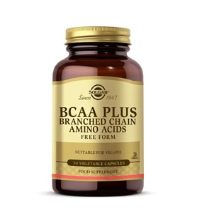 Solgar BCAA Plus 50 Vegi Kapsül