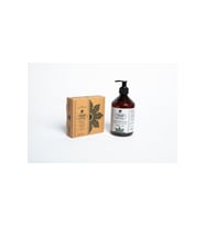 1 amber kokulu sıvı sabun(500ml)+ 4 adet amber kokulu katı sabun(4x125g)