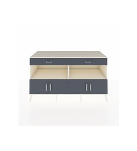 Kronos Konsol 2 Raflı 2 Çekmeceli 4 Kapaklı 176x59x99 Aytaşı-Antrasit