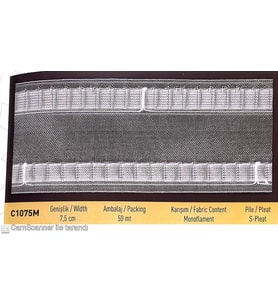 S PİLE EKSTRAFOR Kod : C1075M (50Mt) 7,5 CM