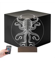 Luvivia Ahtapot Şekilli 3D Lamba - Masa Gece Lambası