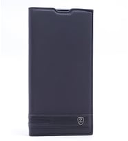 Alcatel A3 Kılıf Elite Kapaklı Kılıf (Siyah)