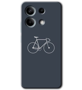 Redmi Note 13 Pro 5G Kılıf HD Desen Baskılı Kılıf - Bike