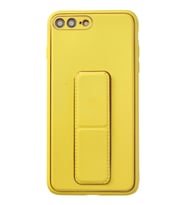 Durukar® iPhone 7 Plus Kılıf Coco Deri Standlı Kapak - Sarı